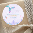 Search for mermaid baby shower stickers Ocean