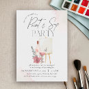 Search for paint and sip invitations Girls night out