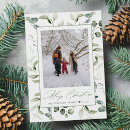 Search for photo frame christmas cards Botanical
