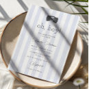 Search for simple baby boy shower invitations Spring summer fall winter