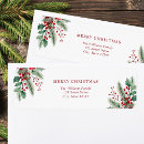 Search for christmas return address labels Floral