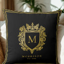 Search for chic pillows Black and gold