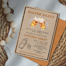 Search for dad diaper party invitations Gender neutral
