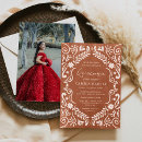 Search for papel picado quinceanera invitations For her