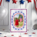 Search for 4th of july photo cards Watercolor