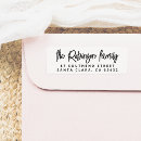 Search for modern return address labels Bold