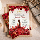 Search for burgundy and gold quinceanera invitations Daughter