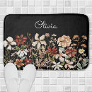 Search for boho chic bath mats Watercolor