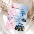 Search for boy and girl birthday invitations Double