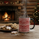 Search for red white snowflakes mugs Cozy