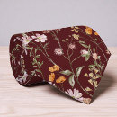 Search for black and white floral ties For him