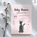 Search for cat baby shower invitations Cartoon