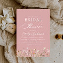 Search for dusty rose bridal shower invitations For her