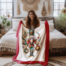 Search for nutcracker blankets Festive