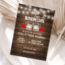 Search for beer and bbq party invitations Rustic