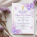 Search for butterfly baptism invitations Elegant
