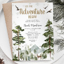 Search for deer baby shower invitations Let the adventure begin