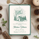 Search for campfire invitations Lake tent mountains campfire