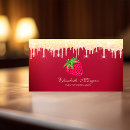 Search for strawberry business cards Bakery