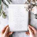 Search for navy blue and silver invitations Boy