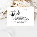 Search for rsvp enclosure cards Calligraphy