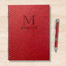 Search for leather notebooks Monogrammed