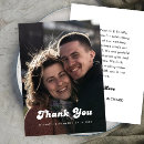 Search for retro wedding thank you cards Elegant stylish
