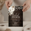 Search for rustic wood bridal shower invitations Botanical