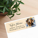 Search for dachshund return address labels Pet