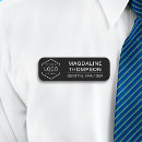 Search for black and white name tags Corporate