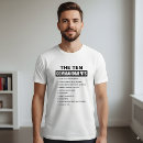 Search for ten commandments tshirts Religion