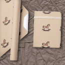 Search for rocking horse wrapping paper Birthday
