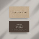 Search for brown business cards Kraft paper