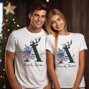Search for monogram christmas tshirts Christmas with name