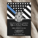 Search for police graduation invitations Law enforcement