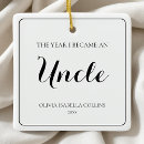 Search for uncle ornaments Black and white