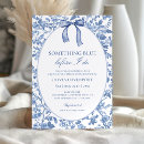 Search for something blue before i do bridal shower invitations Victorian