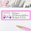Search for golf return address labels Pink