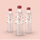 Search for baby shower water bottle labels Red