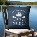 Search for lake house pillows Boat oars paddles