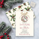 Search for ornament exchange invitations Watercolor