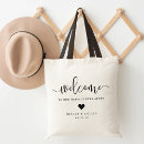Search for wedding welcome bags Calligraphy