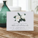 Search for magnolia bridal shower invitations Chic