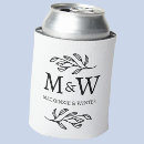 Search for wedding can coolers Typography