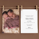 Search for twin birth invitations Modern