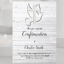 Search for dove confirmation invitations Holy spirit