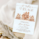 Search for winter baby shower invitations Modern