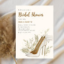 Search for gold high heel shoe invitations Glitter