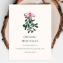 Search for change of address christmas postcards Decking new halls
