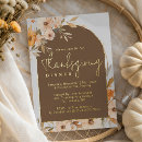 Search for elegant thanksgiving invitations Fall floral
